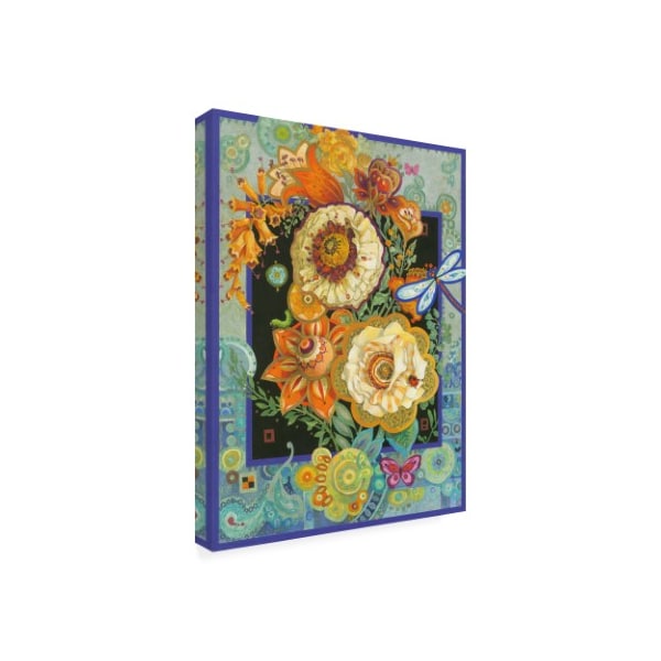 David Galchutt 'Floral Fiesta' Canvas Art,14x19